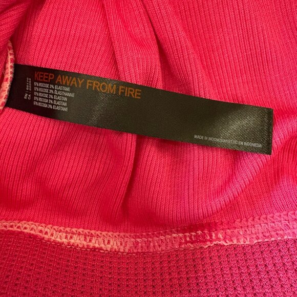 NWT Out From Under Womens Pink/Rose Drawstring Lounge Pants Size L - Picture 10 of 10